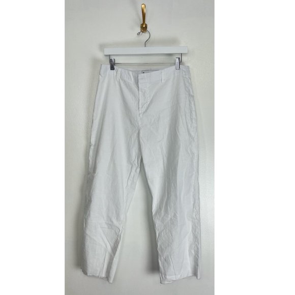 Frank & Eileen White Cropped Pants - Picture 5 of 14